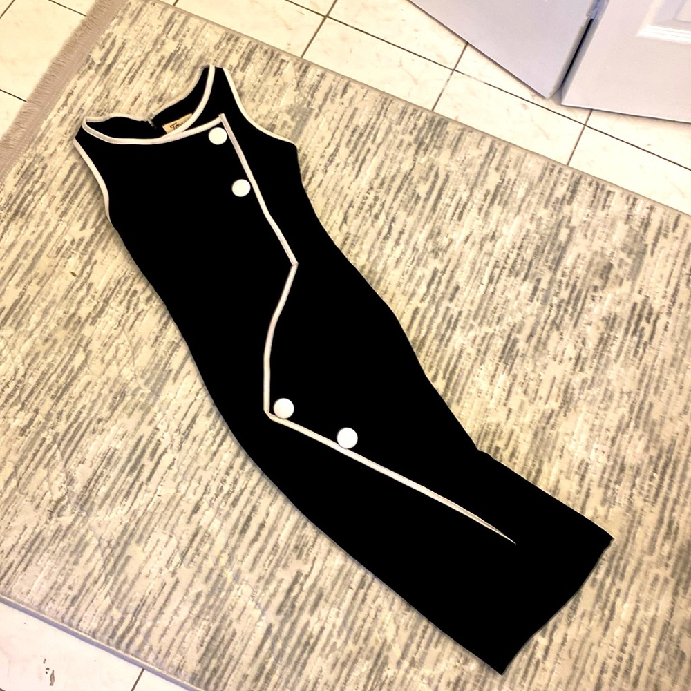 Gorgeous Tatyana black sleek dress